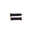 Premium Black Glazed Alligator Apple Watch Band