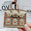 Small house bag mini window pendant headphone bag lipstick car key backpack backpack decoration - Korvel