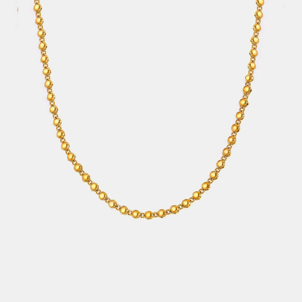 18K Gold-Plated Copper Necklace - Korvel