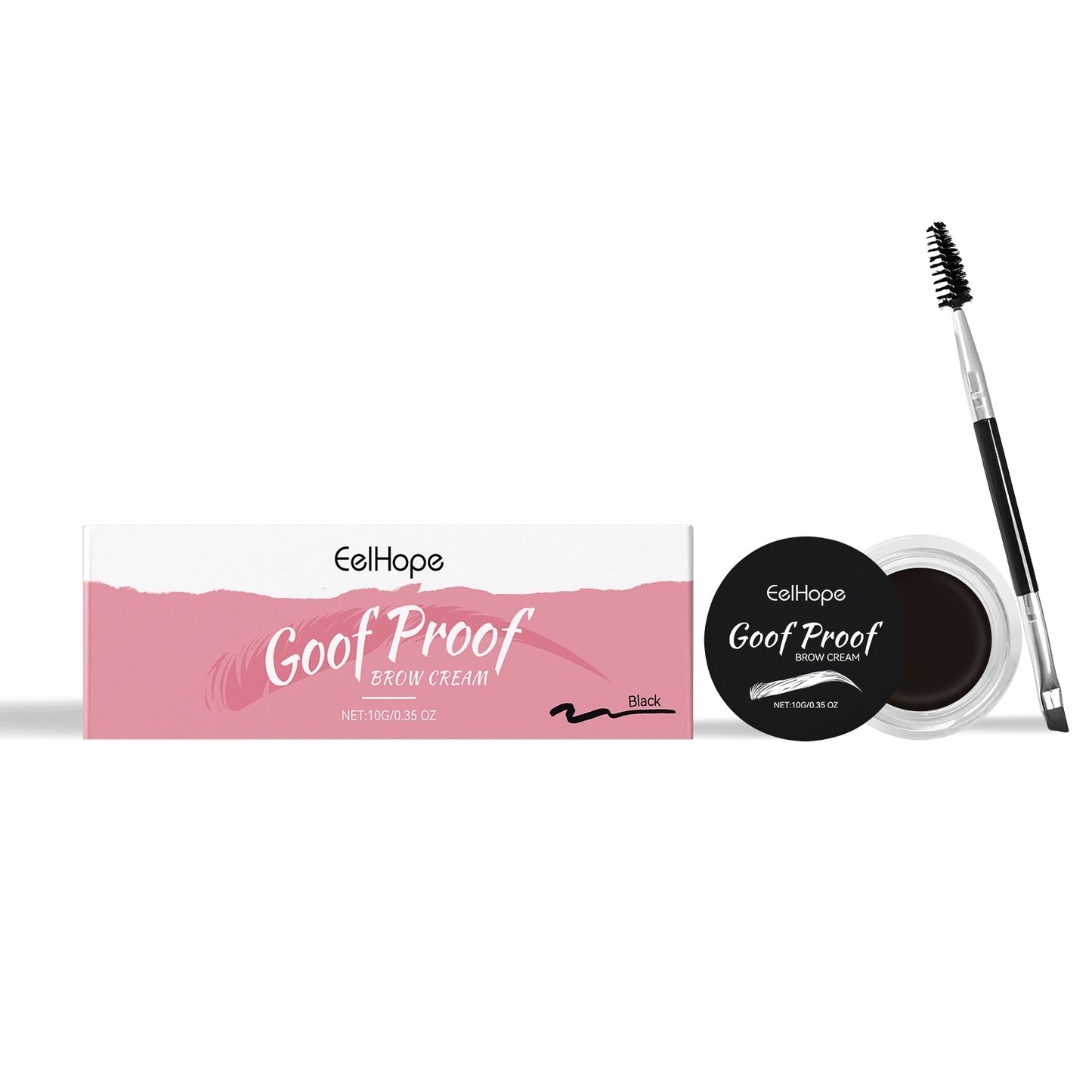 Eyebrow Cream Series Of Anti-Smudging Multi-Color Eyebrow Color Moisturizing Nourish Long-Lasting Dry Waterproof Eyebrow Cream - Korvel