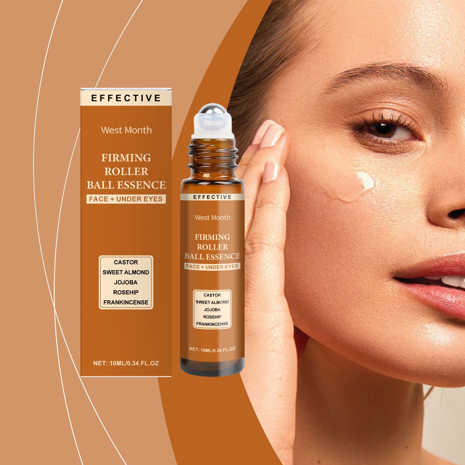 Firming Ball Essence Gentle Hydrating Firming Moisturizing Nourishing Lifting Facial Skin Care - Korvel