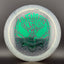 Glo Confetti CryZtal Avenger - Premium Disc Golf Driver