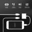 udio Adapter Charger Cable For iPhone X 8 Dual Headphone Aux cable for Lightning Converter For iPhone 10 Charging Splitter - Korvel
