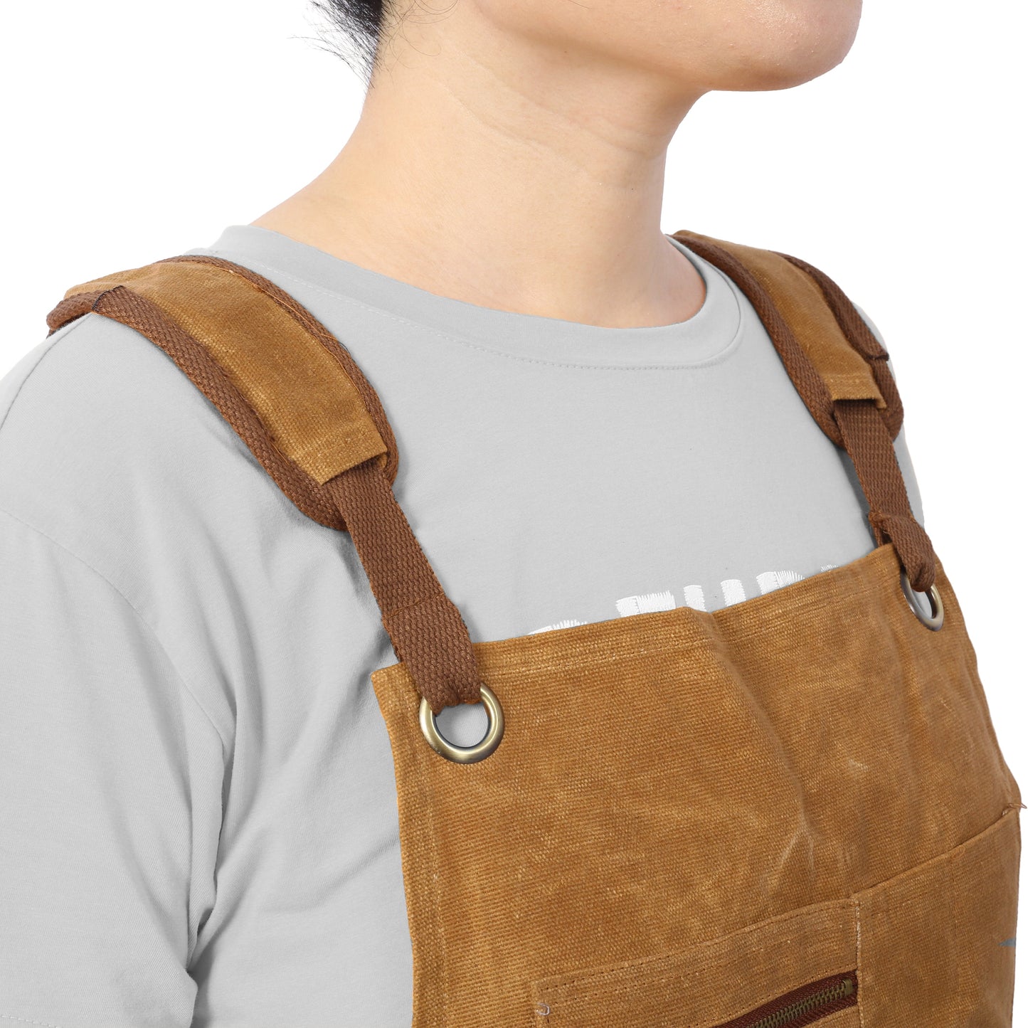 Premium Heavy-Duty Waxed Canvas Tool Apron