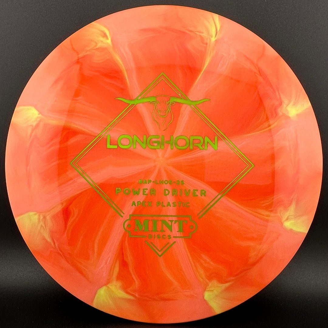 Swirly Apex Longhorn Disc Golf Driver