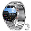 HW20 Smart Watch ECG+PPG Business Stainless Steel Strap 1.46 Large Screen Bluetooth Call Smart Watch - Korvel