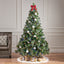 Árbol Mezclado de Cachemira y Pino Nieve de 7' con 900 Luces LED