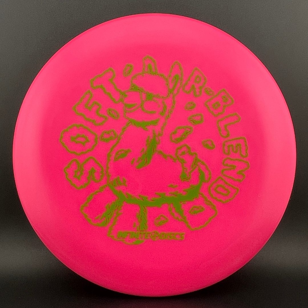 Soft R-Blend Alpaca Disc Golf Putter - Fluffy Alpaca Stamp