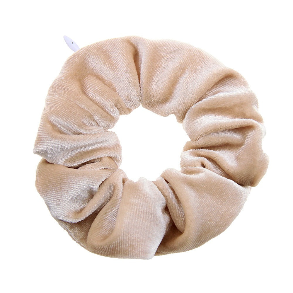 Tie dye velvet zipper large intestine loop - Korvel