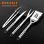 Apron Bakeware 39-Piece BBQ Grilling Utensils Set Baking Utensils - Korvel