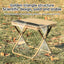Tabouret pliant portable premium pour un confort en extérieur
