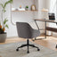 Velvet Office Desk Chair, Modern Home Desk Chair with Wheels , Vanity Chairs for Living Room, Bedroom,Study Room - Korvel