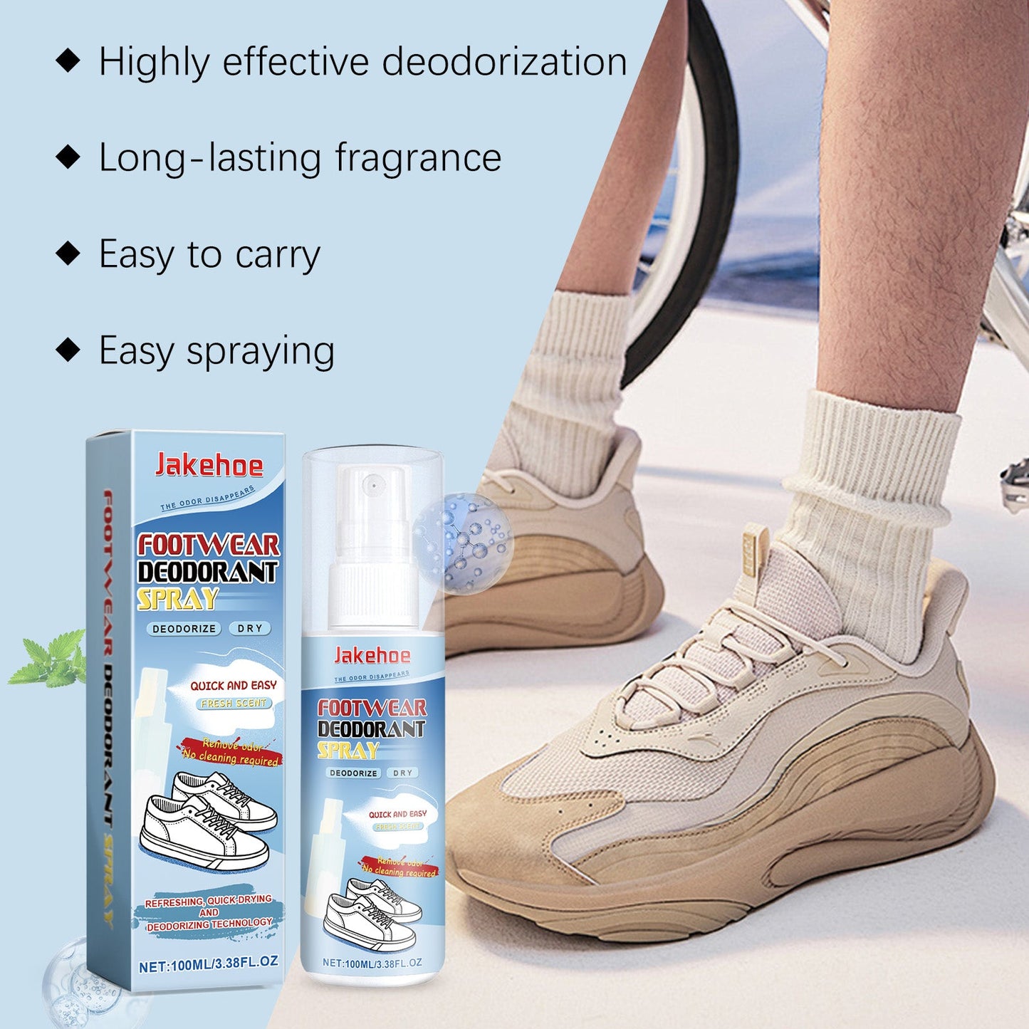 Spray Desodorante para Calzado Premium