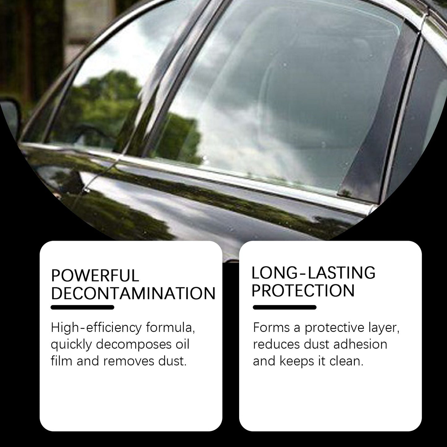 Poudre de polissage pour verre de voiture premium pour des fenêtres cristallines