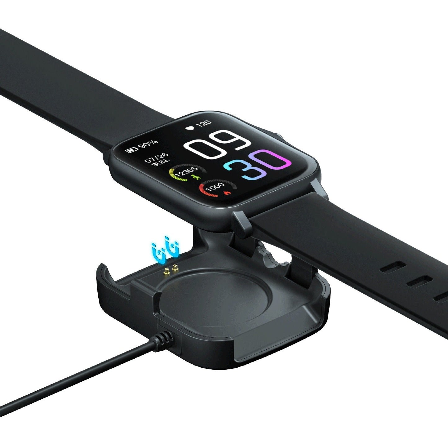 Montre Intelligente Étanche GTS2 avec Suivi de Fréquence Cardiaque
