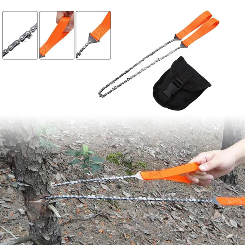 Scie à fermeture éclair portable pour une utilisation en extérieur et au jardin