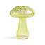 Vase en verre champignon élégant pour la décoration intérieure