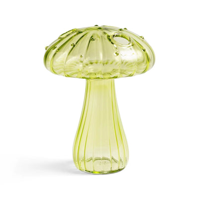 Elegant Glass Mushroom Vase for Home Decor