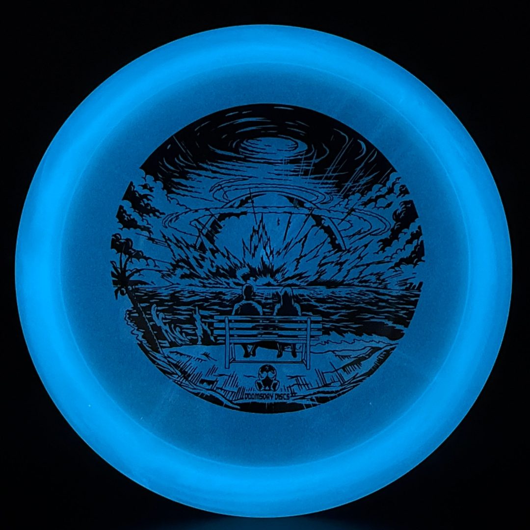 Glow Isolation Cataclysm - Blue Glow Disc Golf Driver