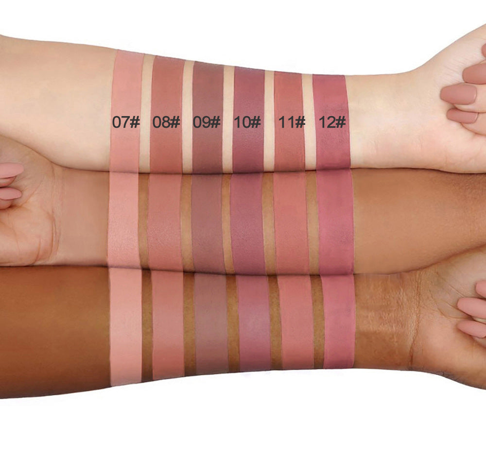 HANDAIYAN Popular Matte Matte Velvet 12 Colors Lip Gloss Liquid Lipstick Lip Glaze - Korvel