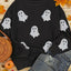 Glitter Round Neck Long Sleeve Sweatshirt - Korvel