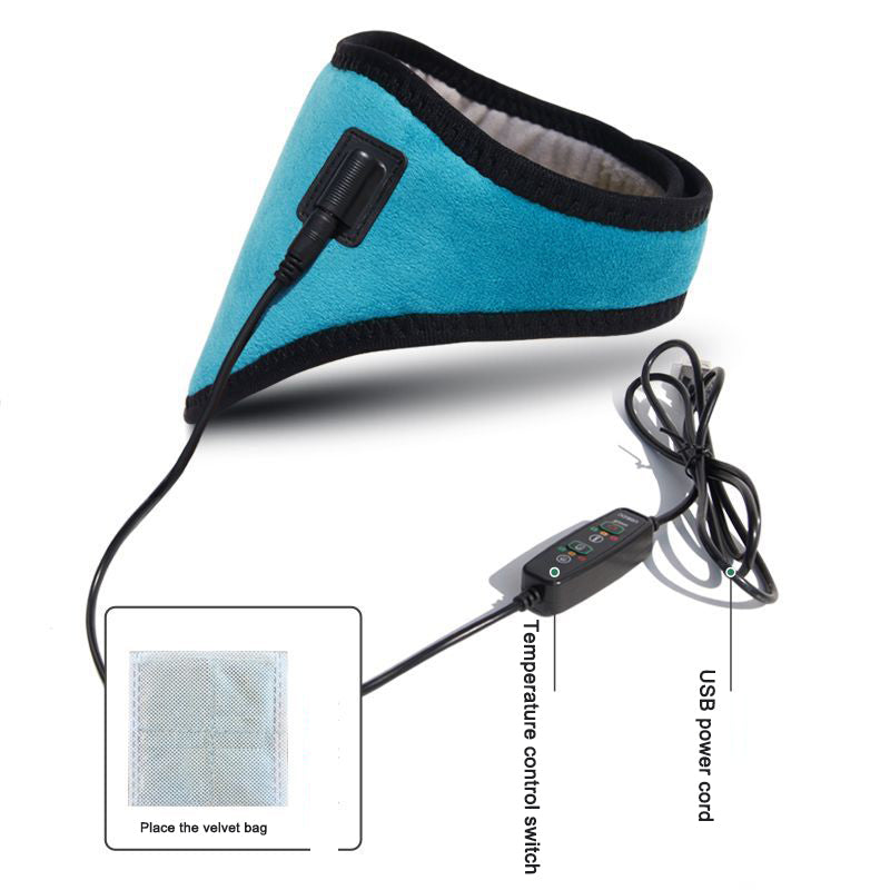 Graphene electric heating neck protection mugwort low-pressure heating neck protection cervical hot compress - Korvel