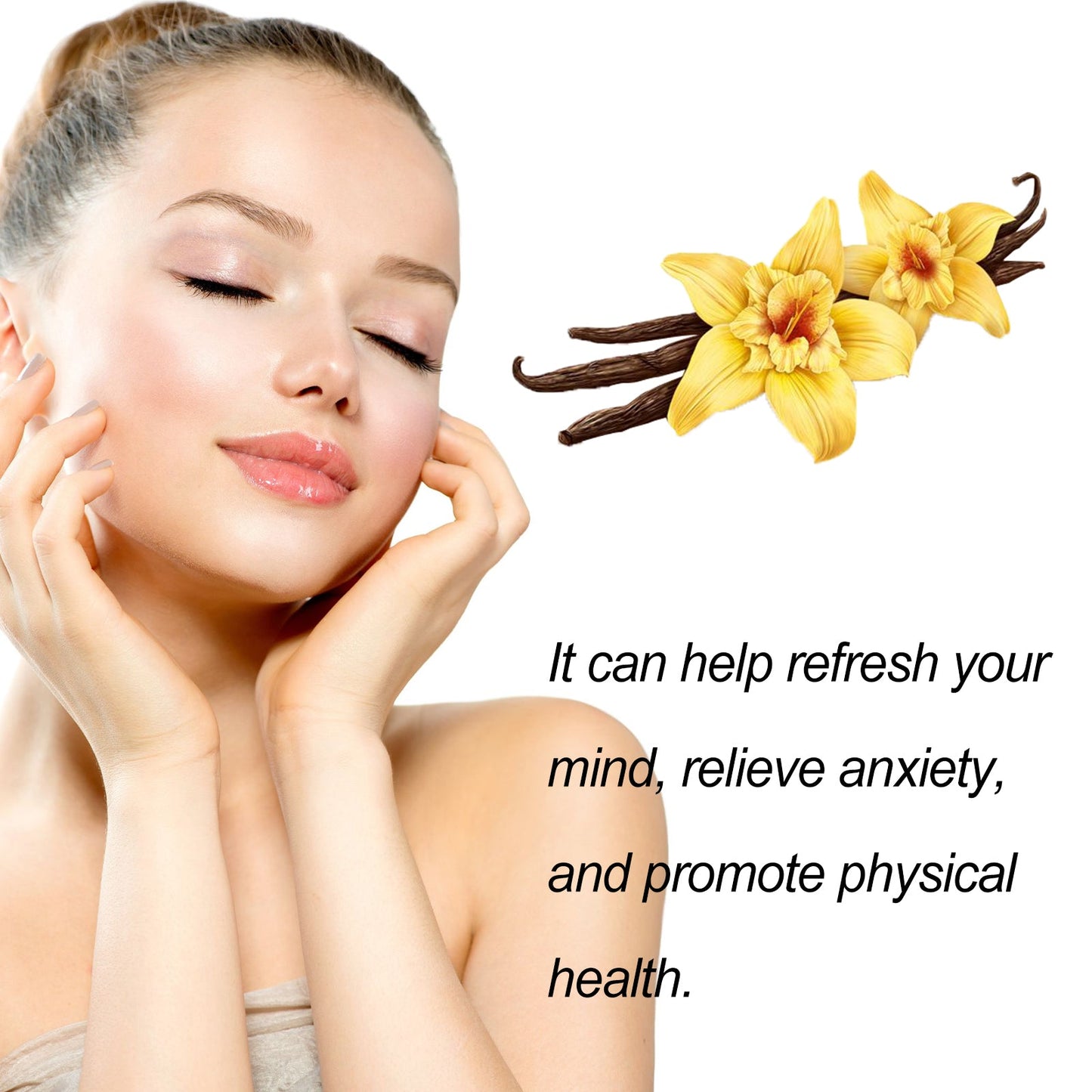 Sweet Vanilla Handcrafted Body Oil, Repair Skin Barrier To Relieve Dry Itchy Red Moist Hydrating Essence Oil - Korvel