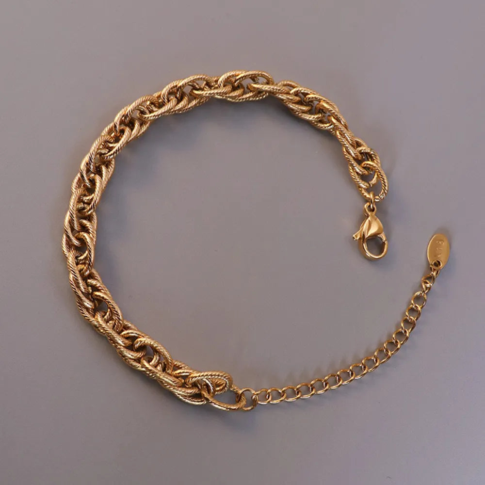 Titanium Steel Chain Bracelet - Korvel