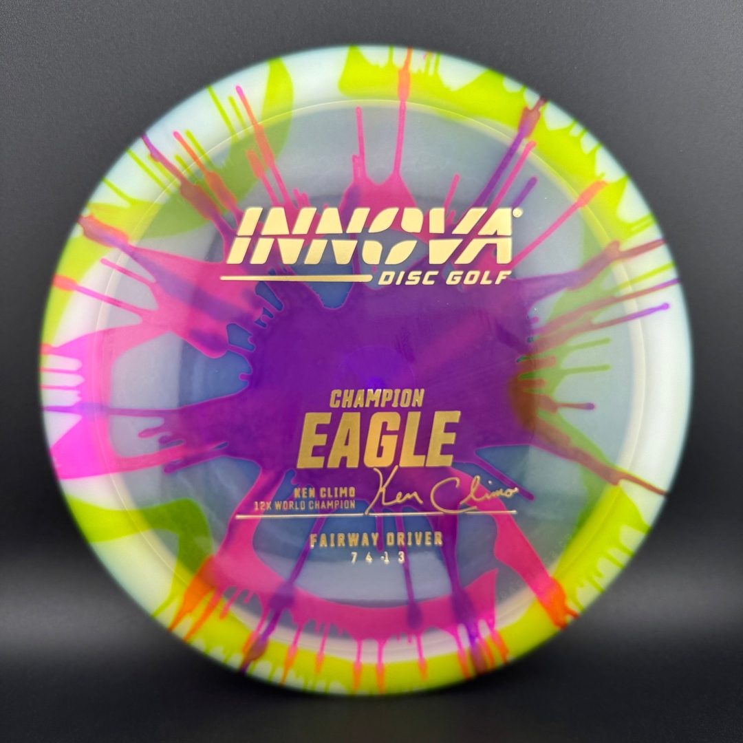 I-Dye Champion Eagle - Ken Climo 12x Disc Golf Driver