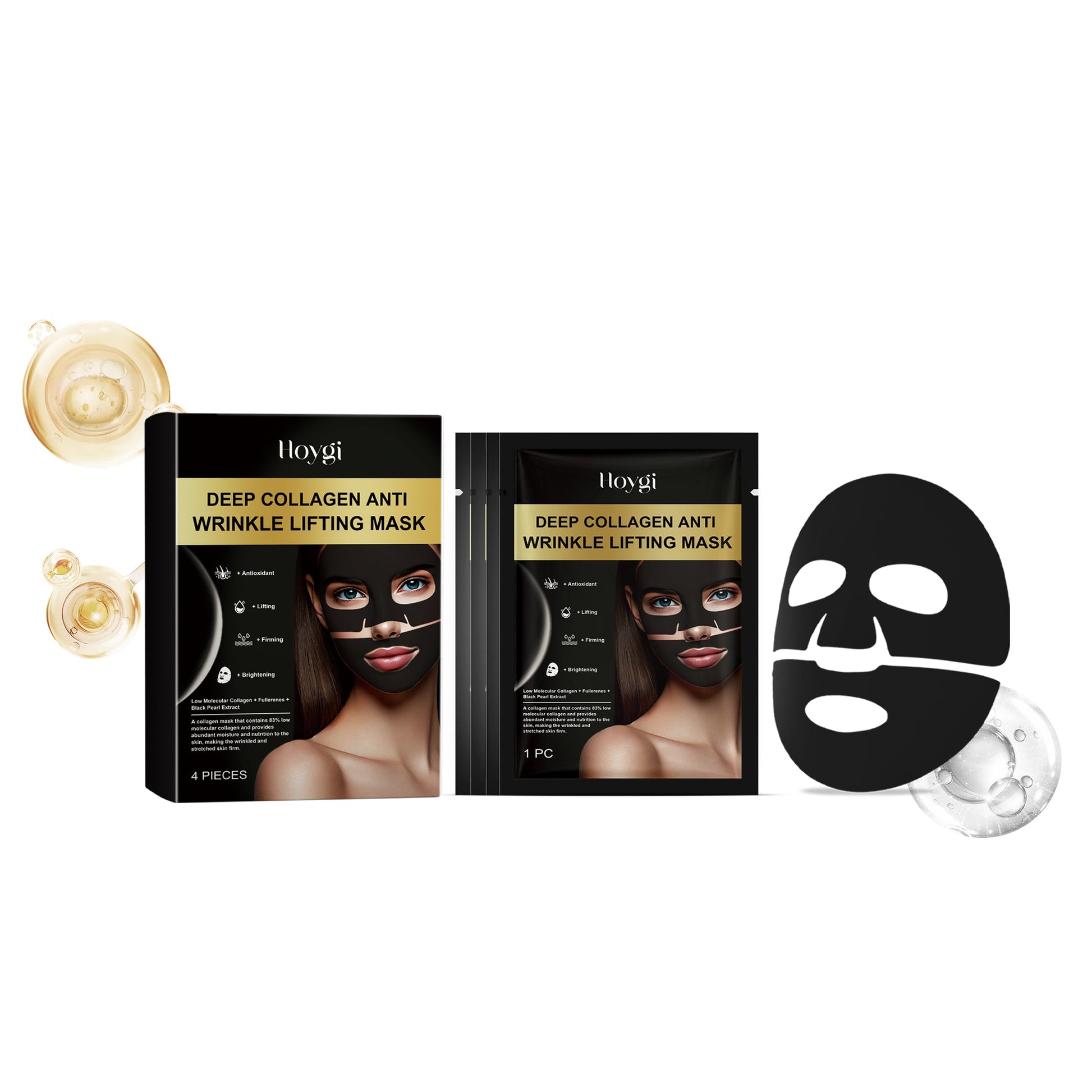 Collagen Moisturizing Mask Gently Nourishes And Moisturizes Skin, Strengthens Skin, Reduces Fine Lines And Moistens Skin - Korvel