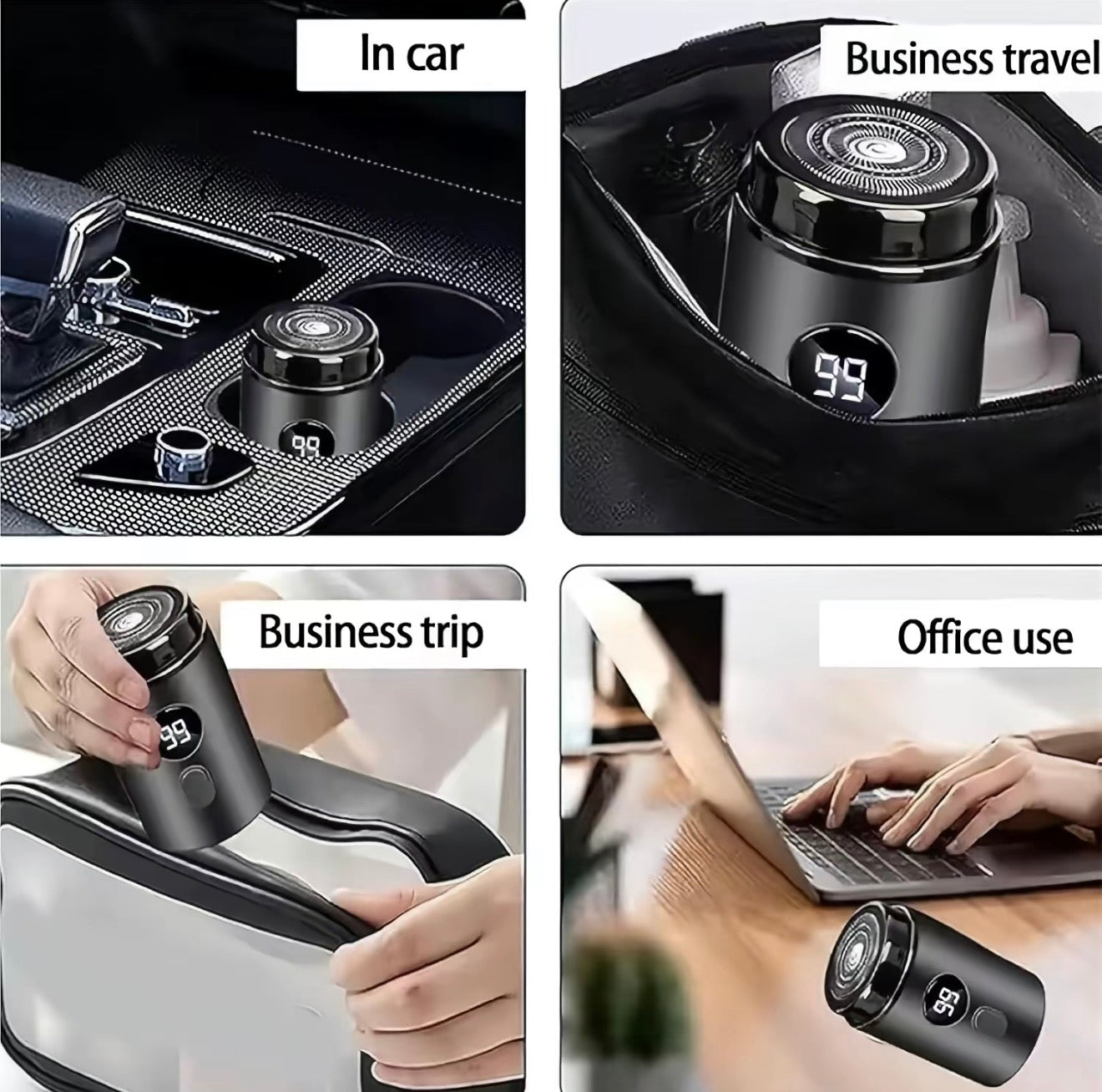 AquaShave Mini Razor - Compact Electric Shaver