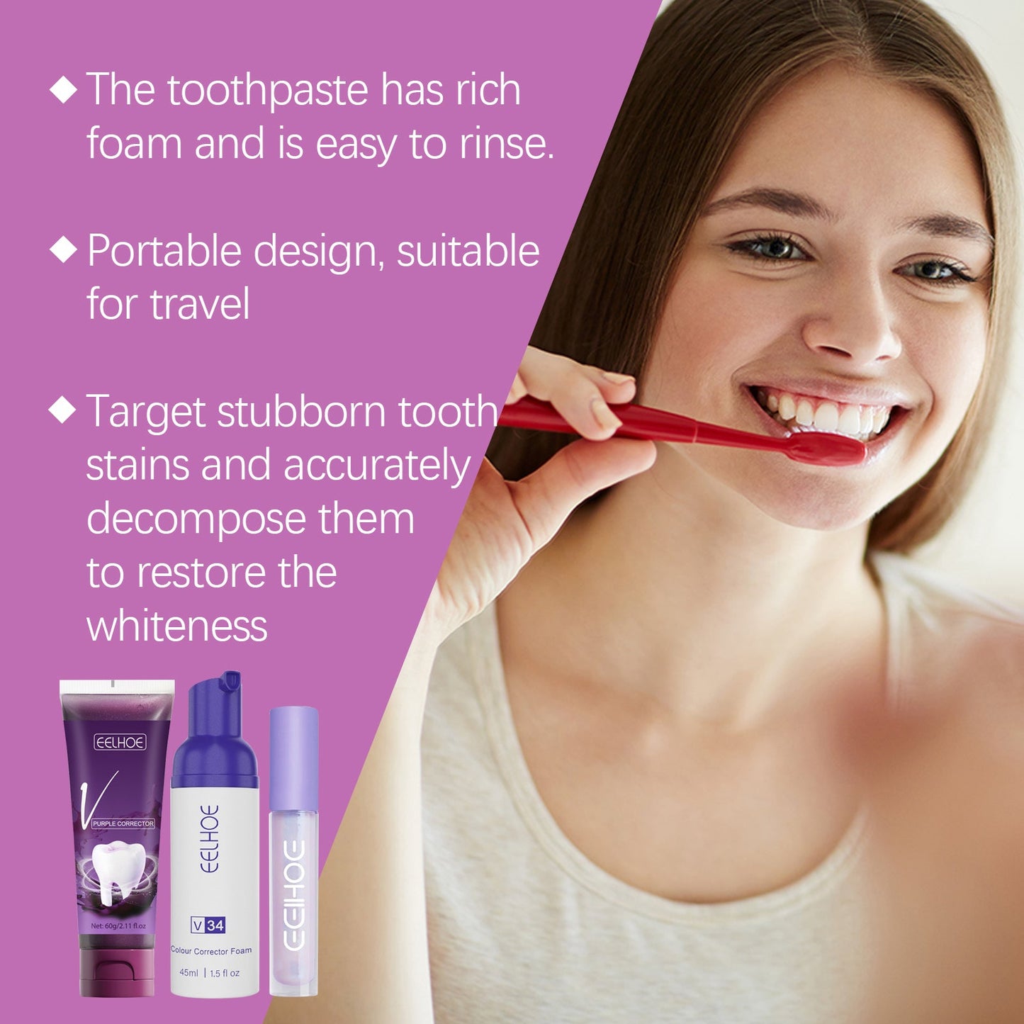 Portable Dental Care Set for Fresh Breath