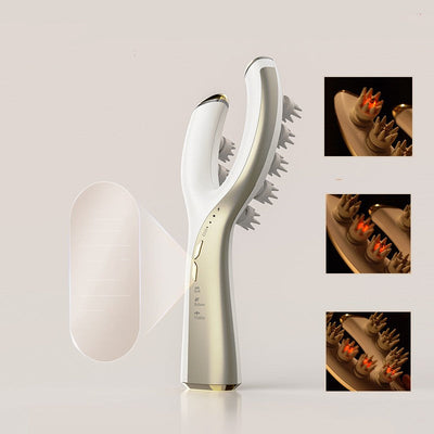 Head massager EMS micro current red light massage comb electric massage comb scalp care massager - Korvel