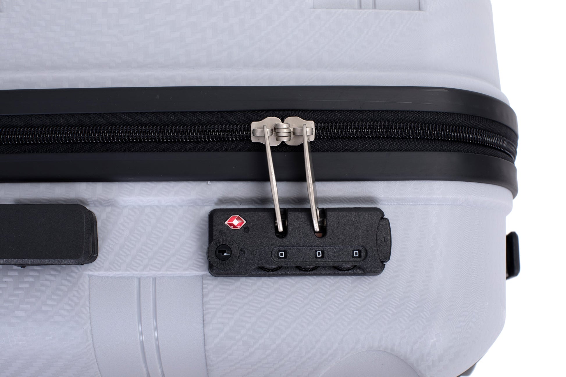Hardshell Suitcase Spinner Wheels PP Luggage Sets Lightweight Durable Suitcase with TSA Lock,3-Piece Set (20/24/28) ,Silver - Korvel