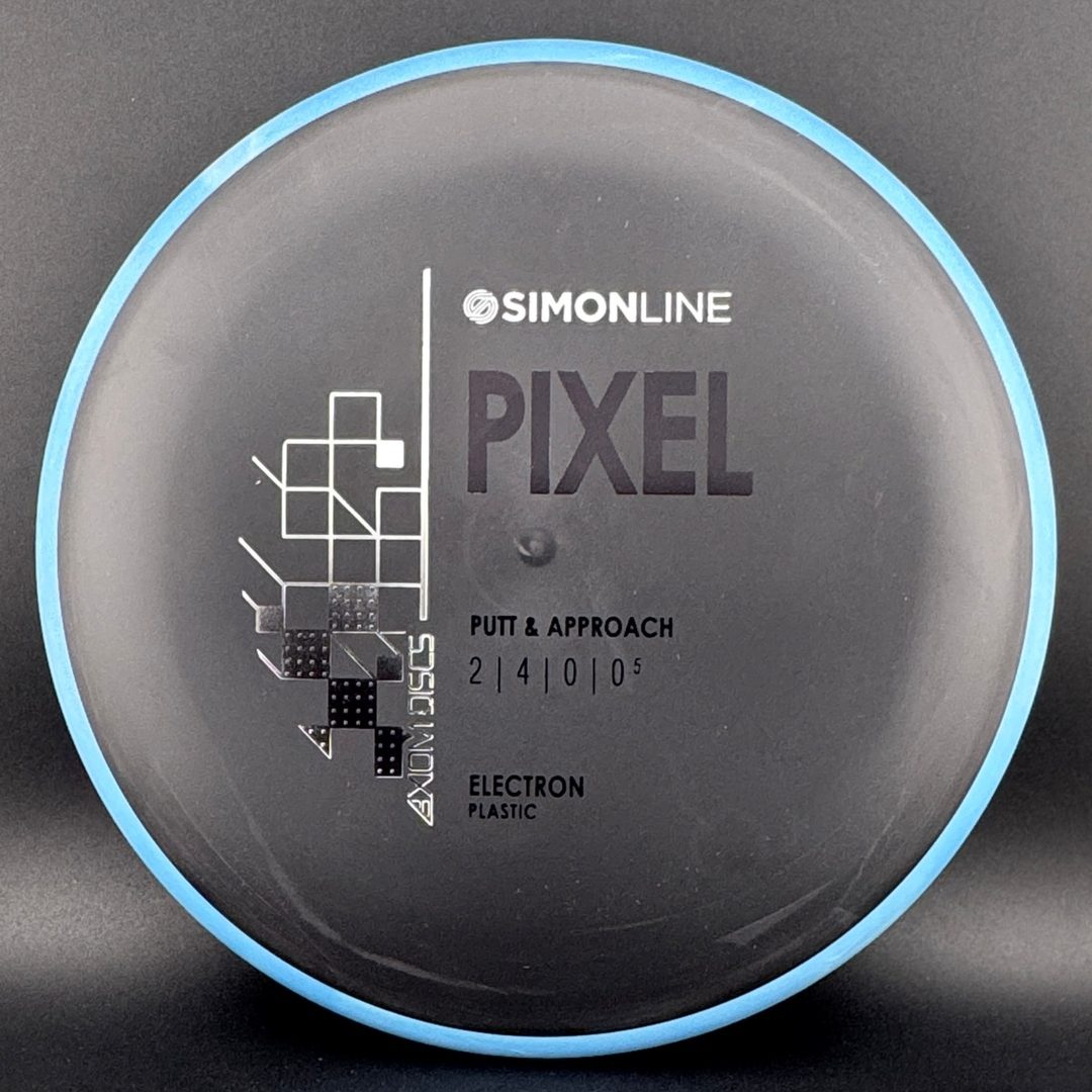 Medium Electron Pixel - Simon Line Disc Golf Putter