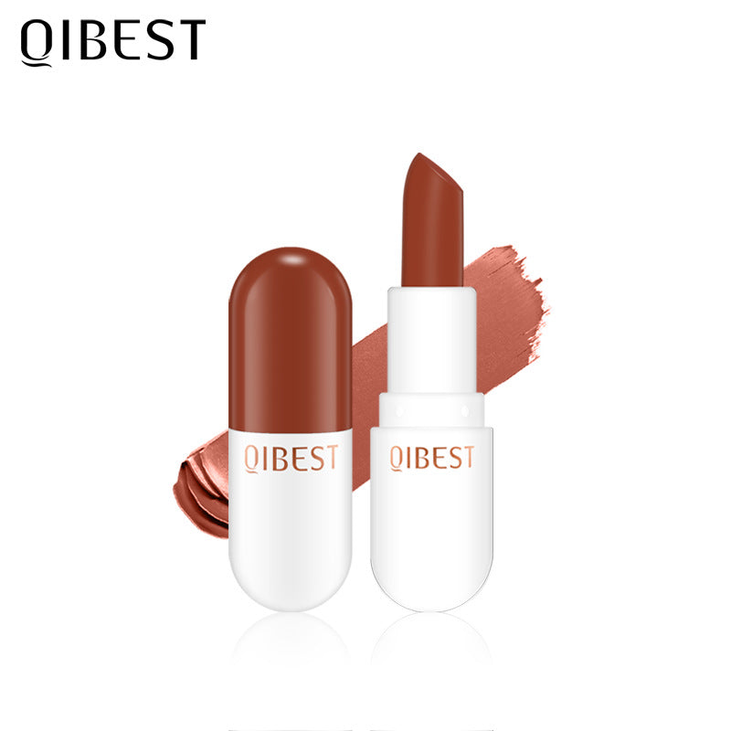 QIBEST Mini Capsule Velvet Matte Lipstick Set