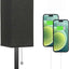 Linen 90 square desk lamp zipper switch three color temperature variable light A+C USB charging - Korvel
