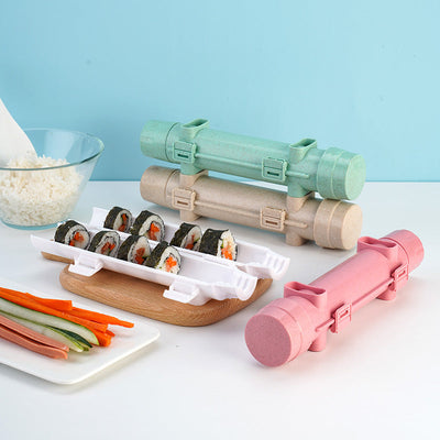 Cylindrical Sushi Model for Home Sushi Making