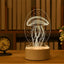3D LED Night Light - Creative Table Lamp for All Occasions