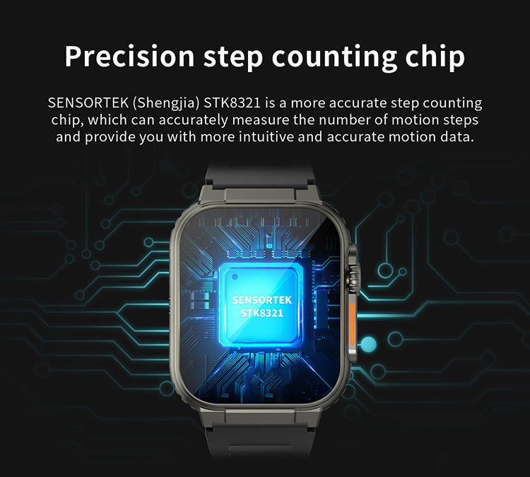 Wholesales smartwatch A70 1.96Inch full touch bt call sport watch A70 best design smart watch bands - Korvel