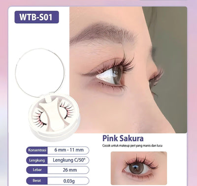 Natural Thick Portable Adhesive Free Magnetic Eyelashes