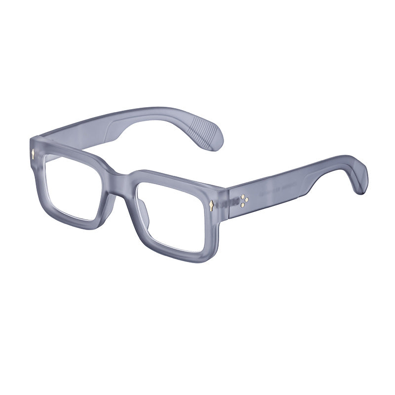 Fashionable boxy sunglasses for men with a simple frame that can be paired with nearsighted glasses - Korvel