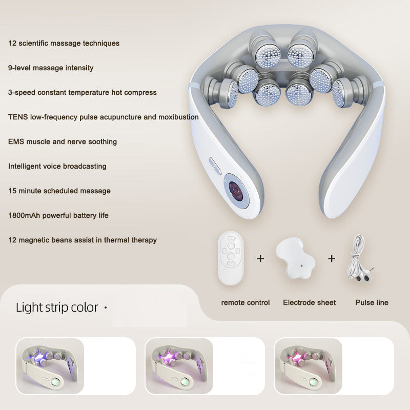 Intelligent Electric Neck Massager for Relaxation