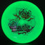 Alpha Glow Yellow Rose - First Run Disc Golf Putter