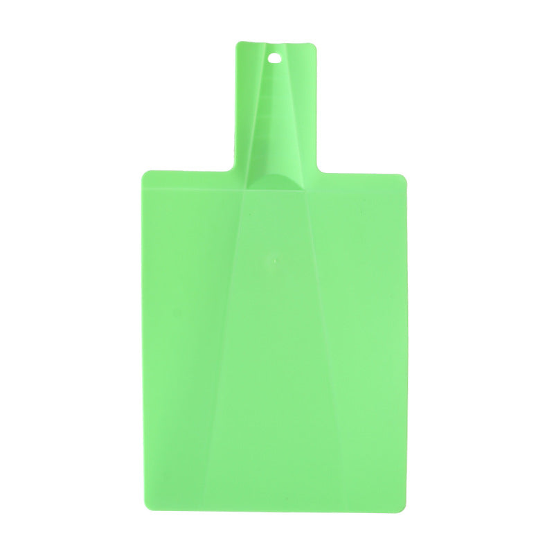 Portable PP folding vegetable board kitchen double-sided plastic cutting board multi-purpose vegetable cutting board drainage board - Korvel