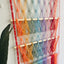 Simple decoration of shelves for children's rooms book ornaments wooden sticks 3-layer plush Bohemian toy storage net bag - Korvel