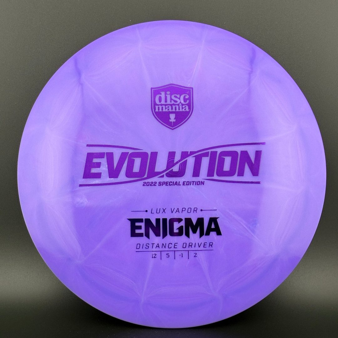 Lux Vapor Enigma - Special Edition 2022 Disc Golf Driver