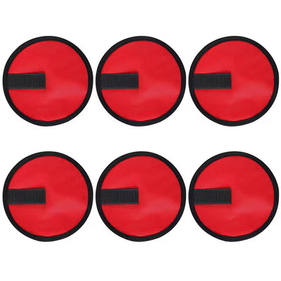 6 - piece set of 5.9 - inch lure wraps. Doubles as covers, gloves, hook protectors. Keeps anglers safe while fishing. - Korvel