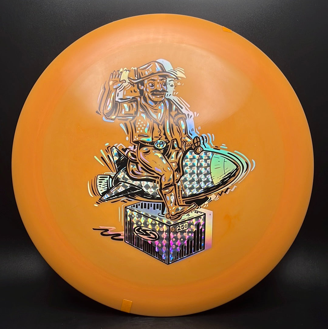 Alpha Warbird - Ride Em Rocket Cowboy Triple Foil Disc