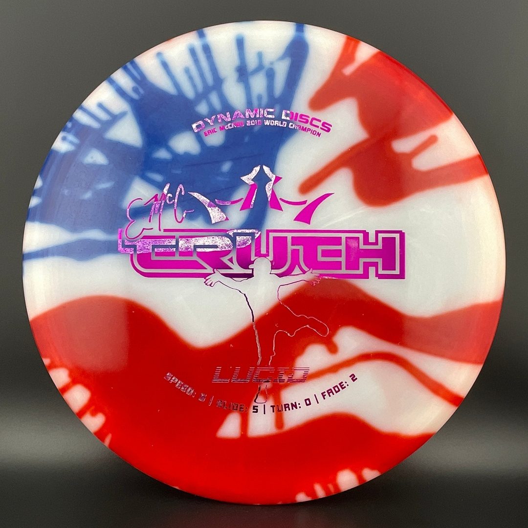 Lucid Emac Truth - MyDye American Flag Disc Golf Disc